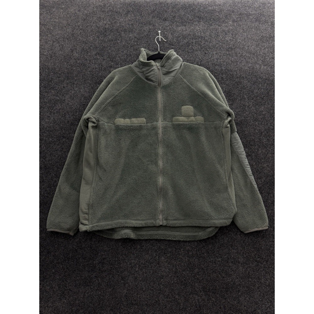 US Military Polartec Fleece Jacket Men's Medium Green Peckham 2006
